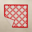 Quilt | Irish Chain - Scarlet