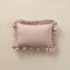 Medium Ruffle Pillow | Swiss Dot