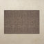 Rectangular brown tumbling on a beige background