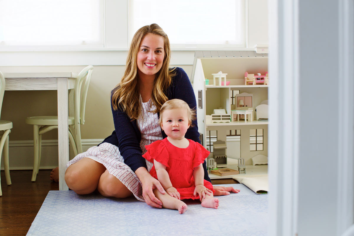 Our new blogger, Jenn and her baby!