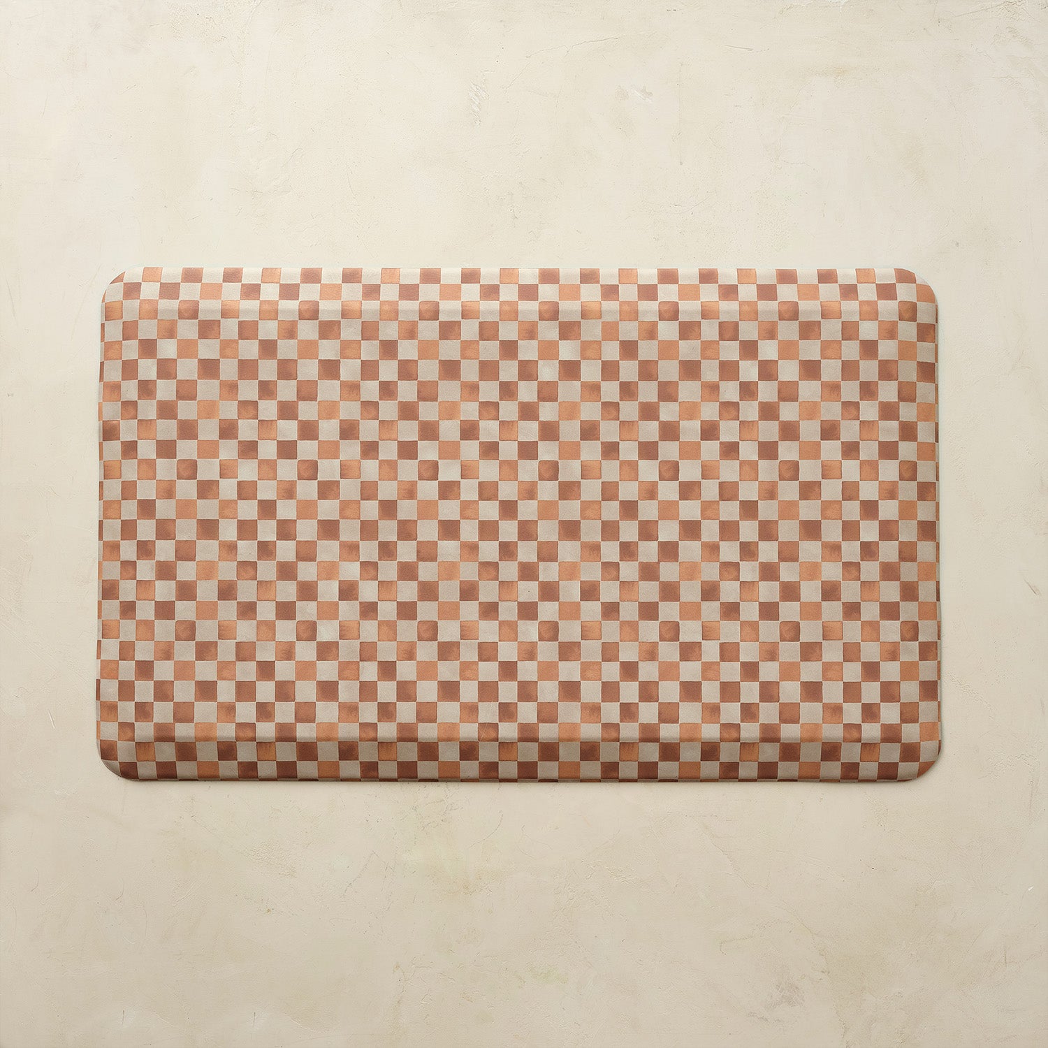 Nama Standing Mat | Checker - Checker in Sepia / 22x36