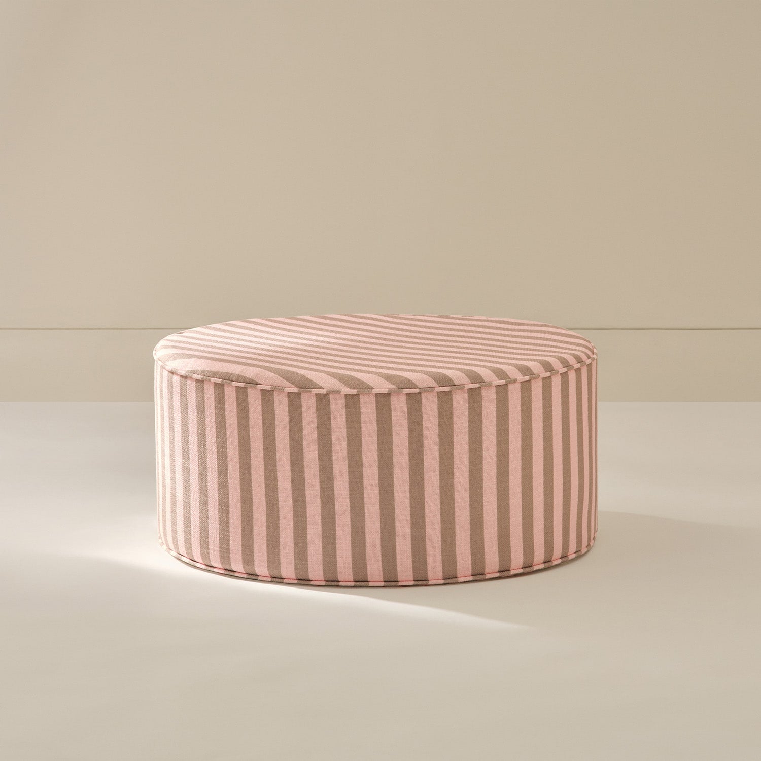 Ottoman | Bennett Alder & Blush