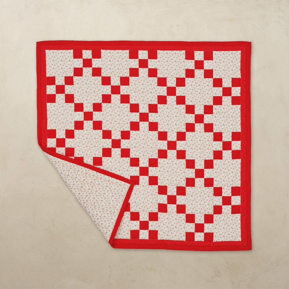 Quilt | Irish Chain - Scarlet