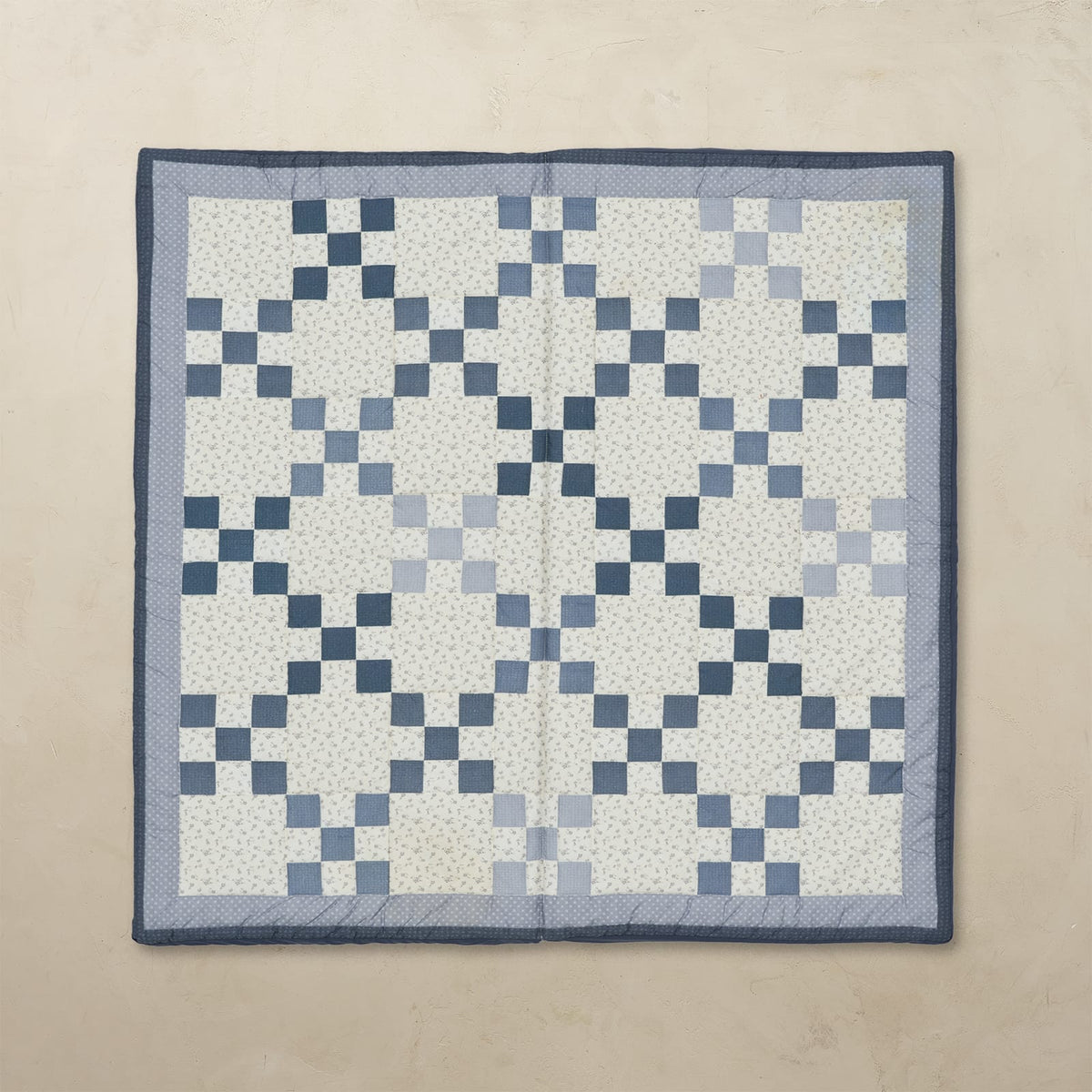 Quilted Mat | Irish Chain - Winter