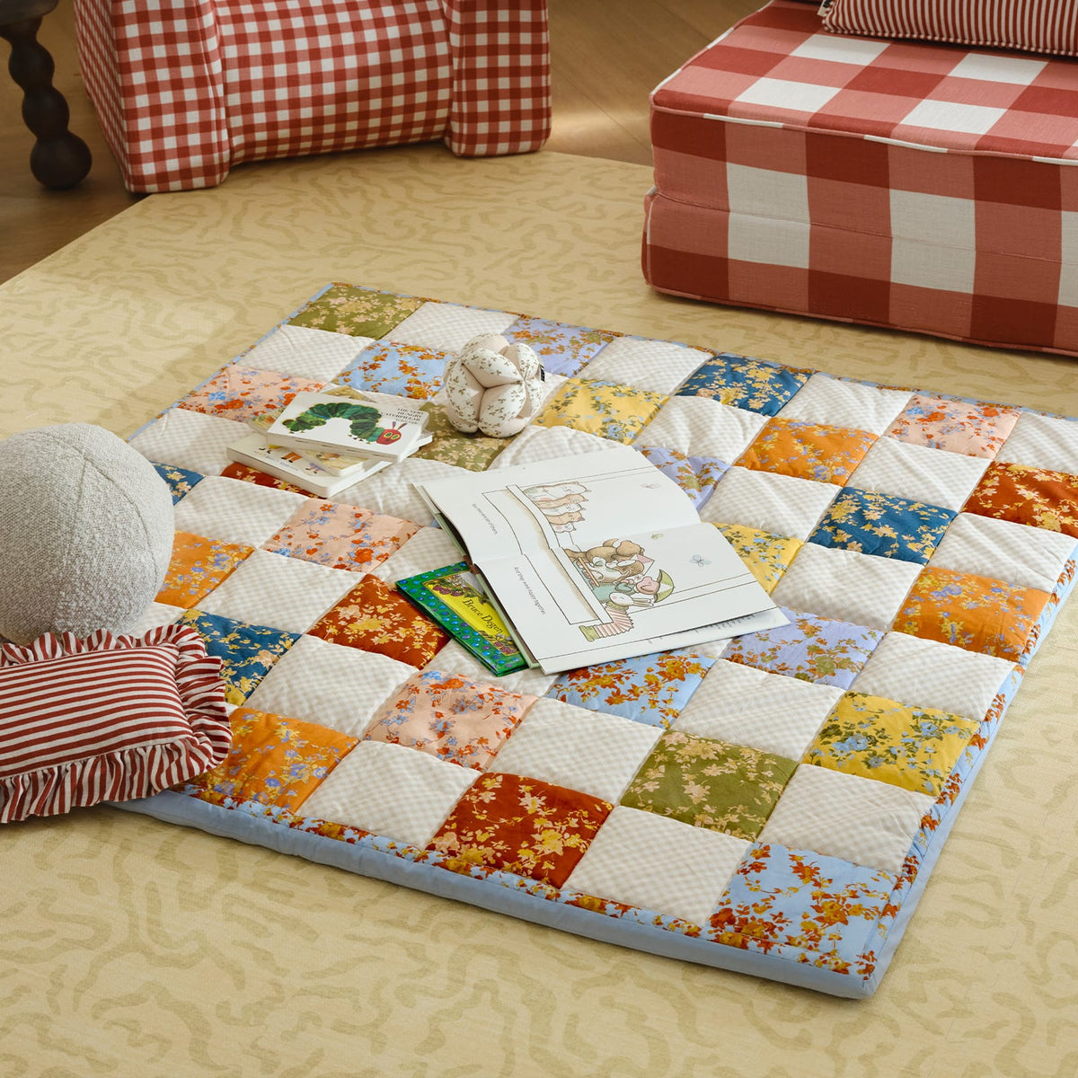 Quilted Mat | Patchwork - Jardin
