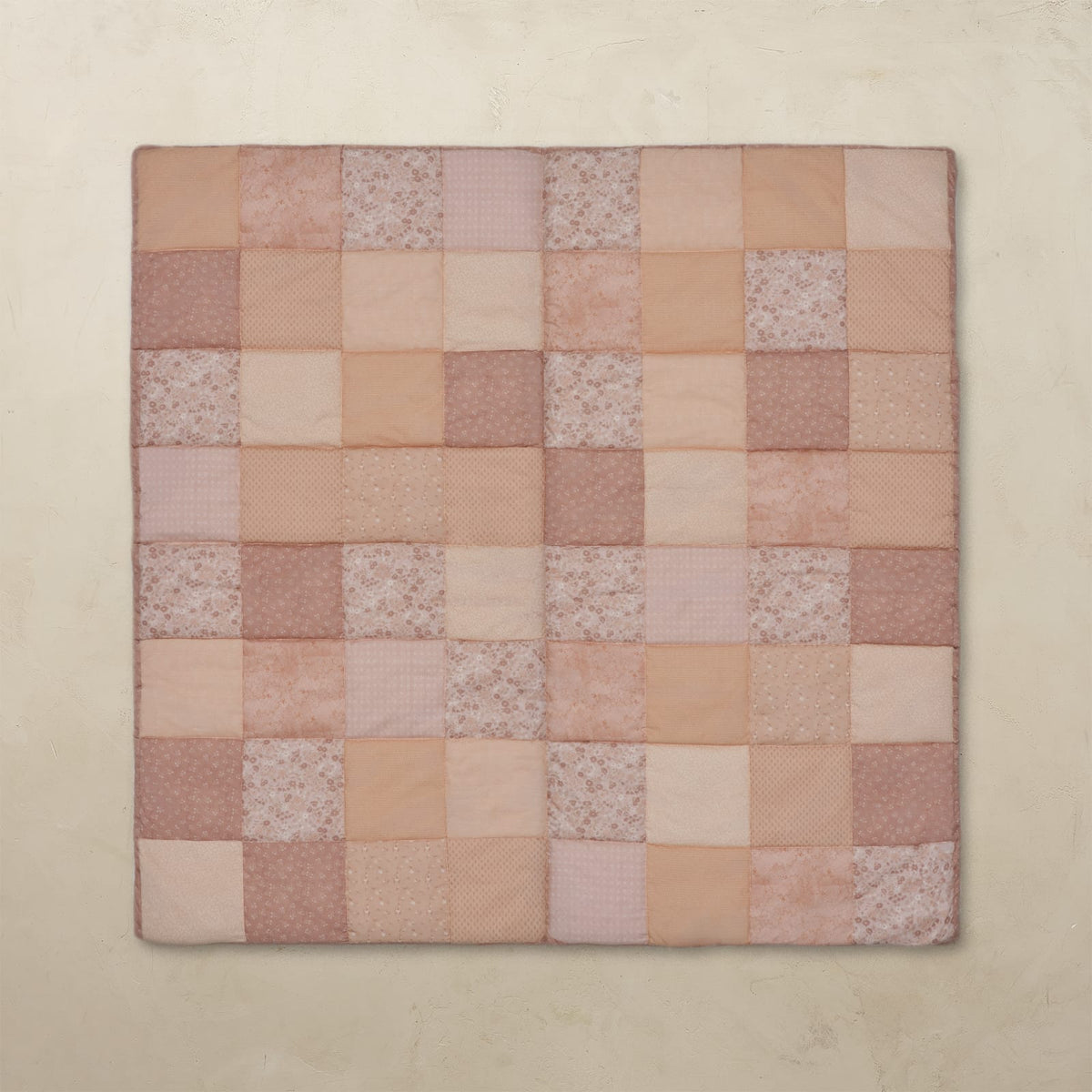 Quilted Mat | Patchwork - Mauve