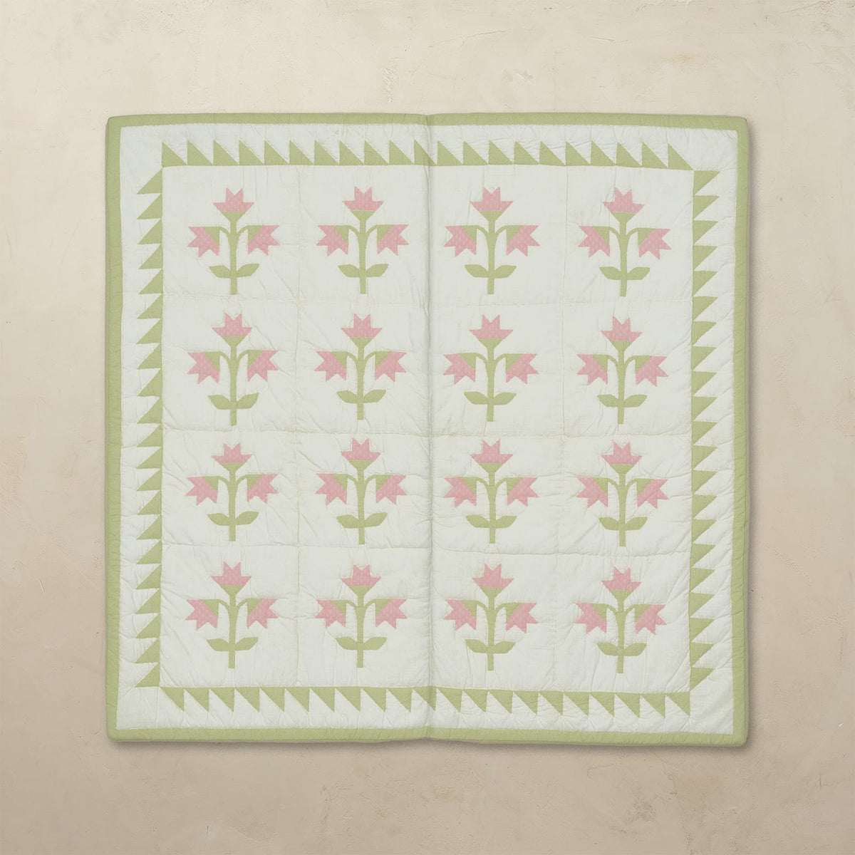 Quilted Mat | Wildflower - Peony