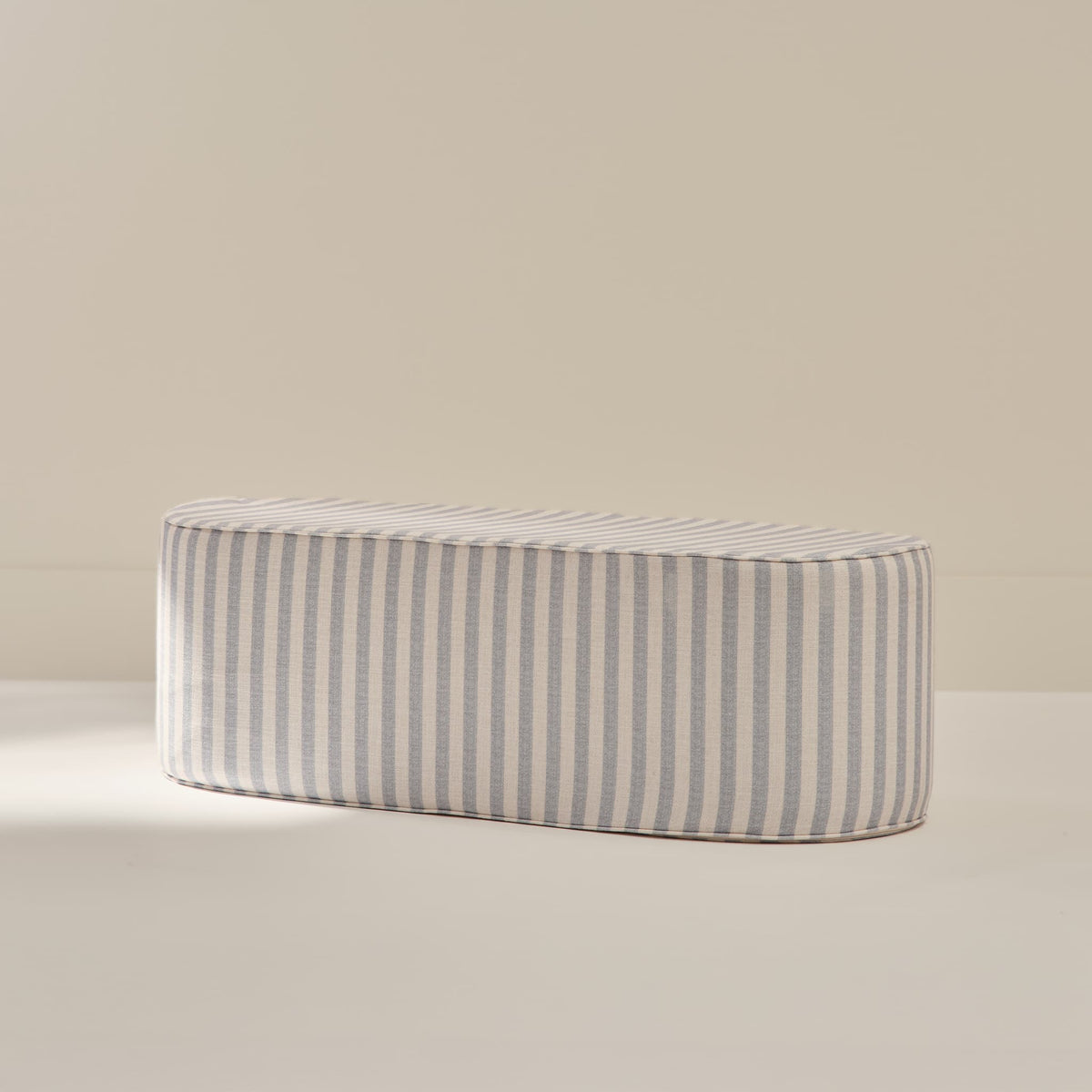 Blue Striped Coffee Table | Bennett in Ivory & Sky | House of Noa
