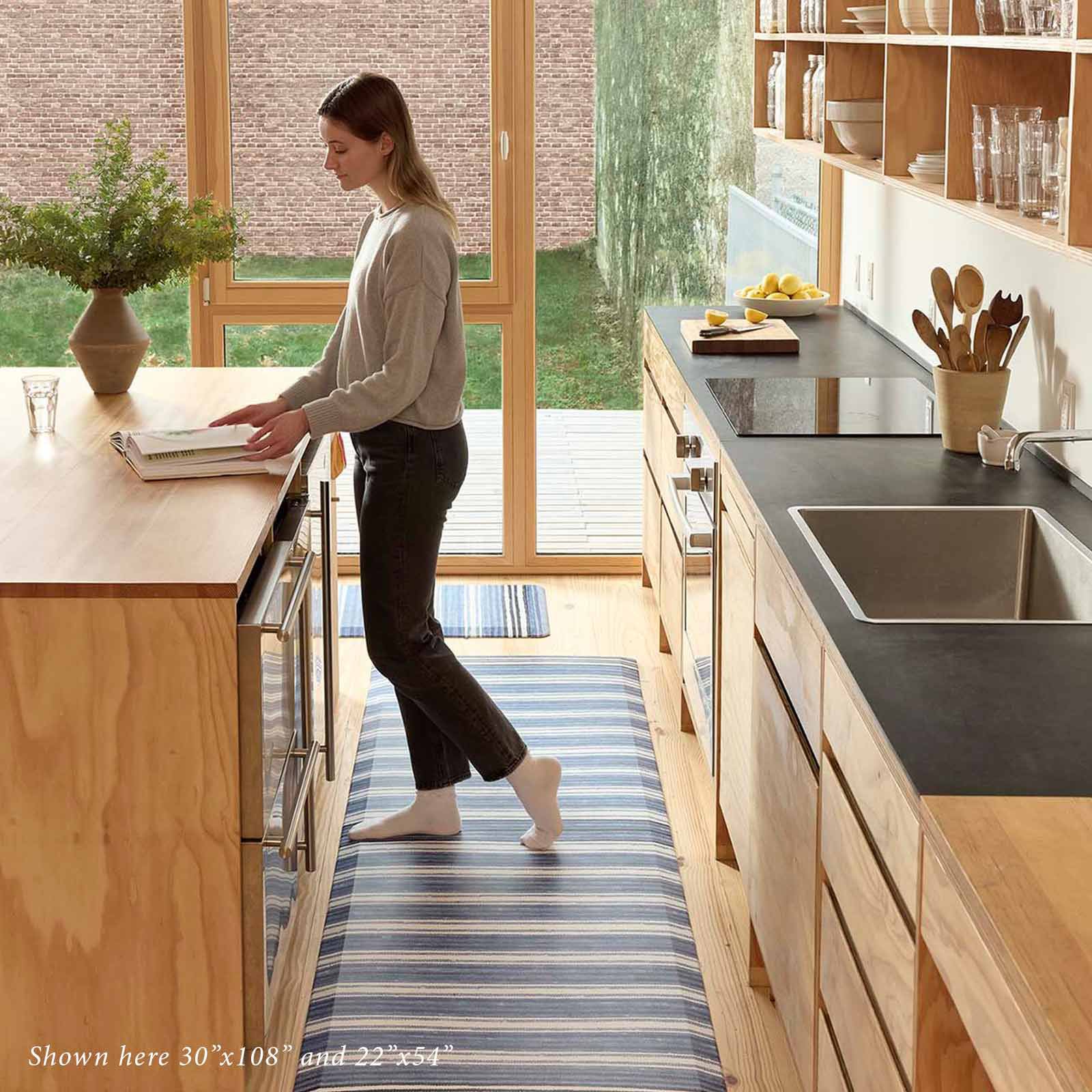 Neutral AntiFatigue Kitchen Mats at House of Noa