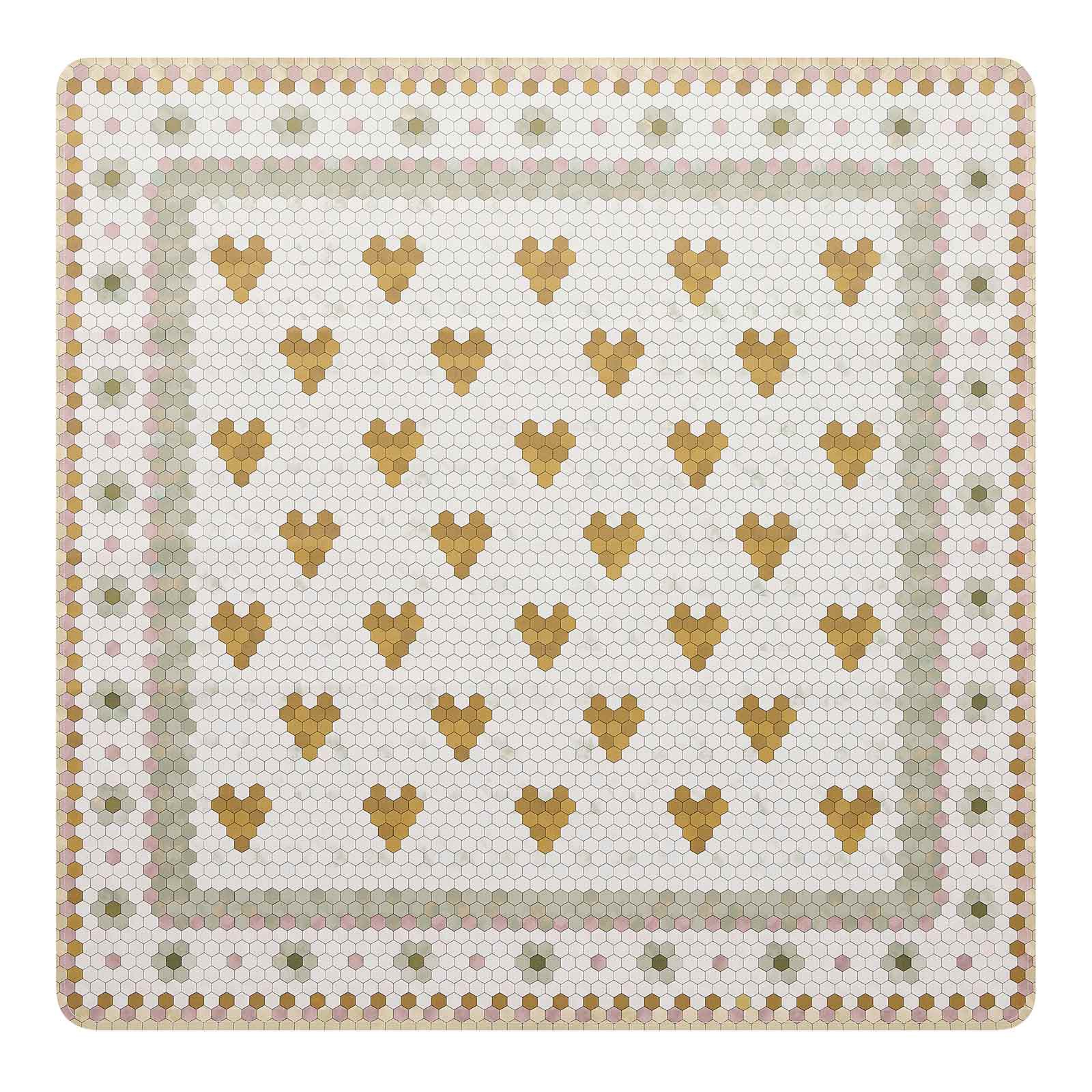 Anywhere Highchair Mat | Hearts.