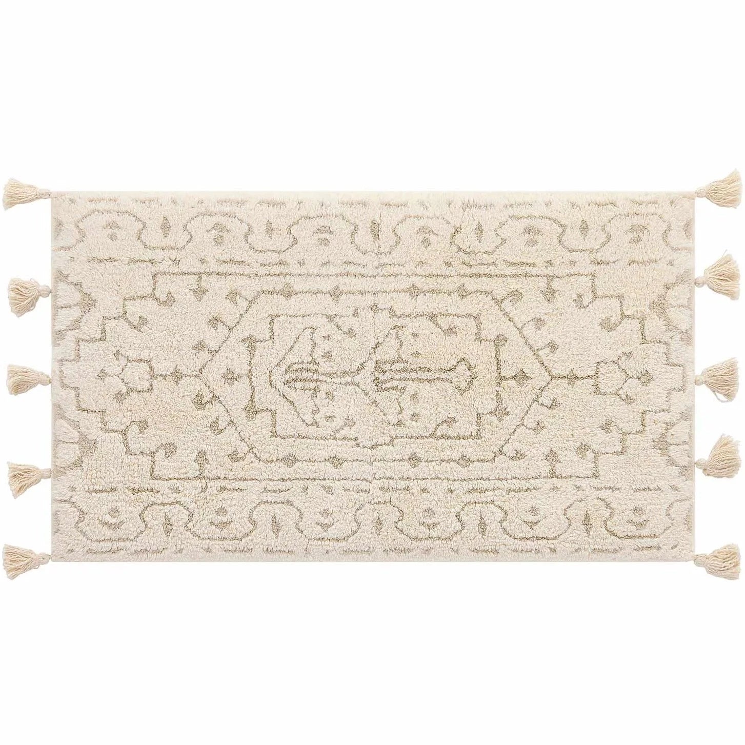 Nova Ortho Med Bath Mat Suction Grip White by Nova - Bath Mats