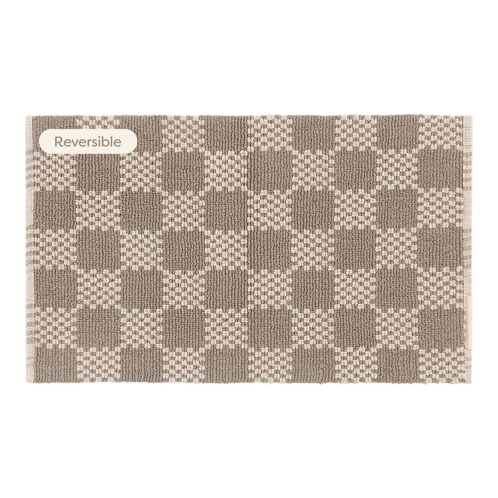 Comfy Bath Mat | Checks