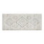Ula Calico neutral boho print standing mat in size 30x72
