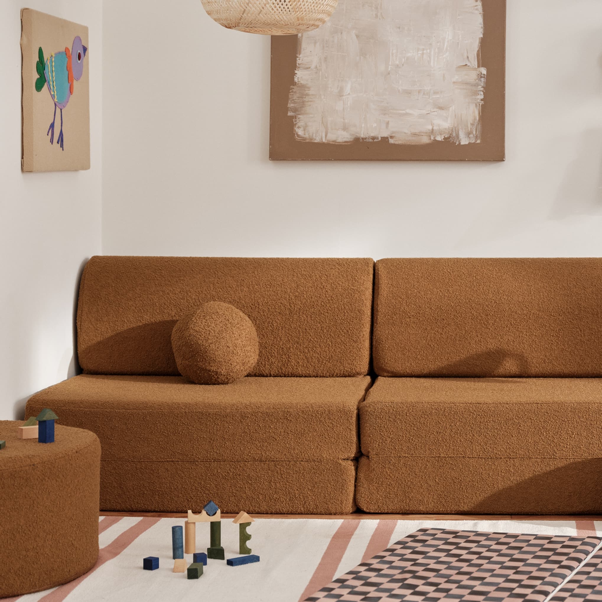 Sphere Pillow | Boucle