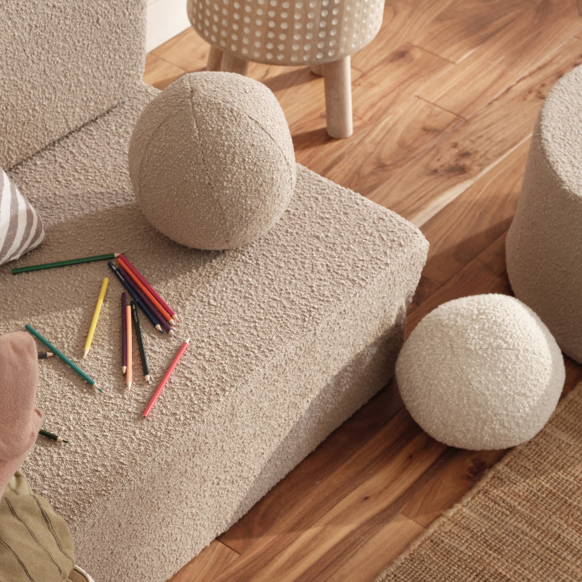 Sphere Pillow | Boucle